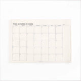 Monthly planner perspectiva