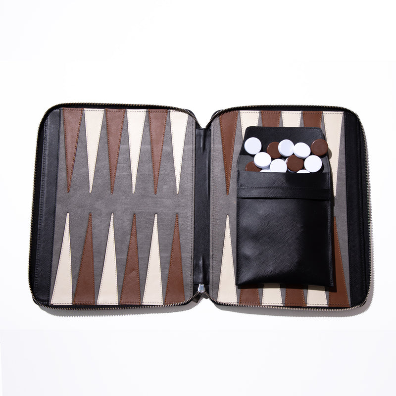 Backgammon Flat Case perspectiva